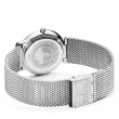 【TITONI 梅花錶】官方授權T1 女 優雅伊人 米蘭帶腕錶 全銀白-錶徑32mm-贈高檔6入收藏盒(TQ 42912 S-590)