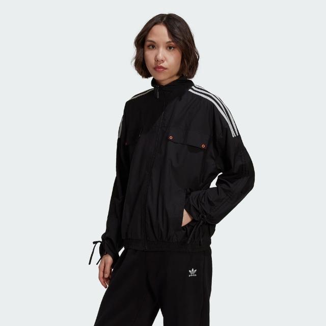 【adidas 愛迪達】ADICOLOR 運動外套 女 - Originals HN4496