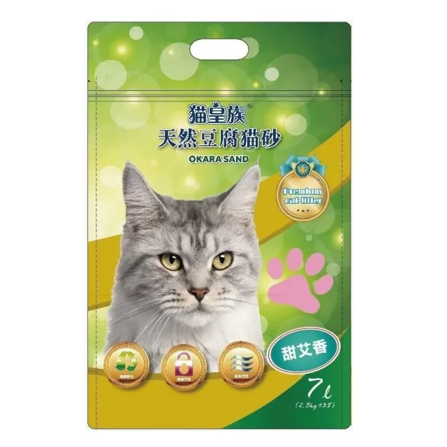 【貓皇族】天然豆腐貓砂 7L/2.8kg*4包/箱