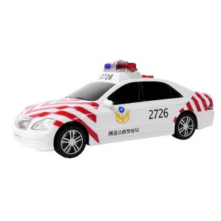 【KIDMATE】台灣好車隊-國道警車(中型警車 錄音 台灣玩具車 模擬 磨輪車 聲光玩具 中文語音 ST安全玩具)