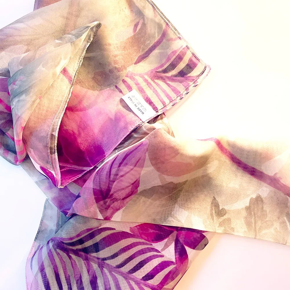 【iTa.a】100%義大利制造80×80雪紡大方巾(時尚.機能.環保-歐洲工藝普及版7)