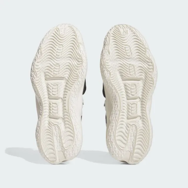 【adidas 愛迪達】籃球鞋 男鞋 運動鞋 包覆 緩震 襪套 DAME 8 EXTPLY 黑白 ID5678
