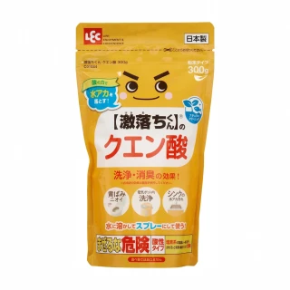 【台隆手創館】LEC日本製激落檸檬酸添加去污粉300g(洗碗機清潔粉)