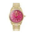 【Vivienne Westwood】香檳金色系 紋理錶盤 不鏽鋼錶帶 手錶 女錶 情人節(共3款)