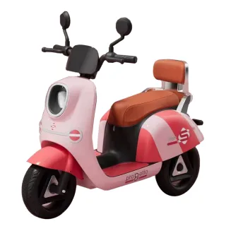 【貝婗 Beini】童車 繽紛電動機車-粉(BN-316P)