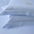 【Charisma】500織埃及長纖細棉蕾絲四件式被套床包組-維納斯秘語(特大)