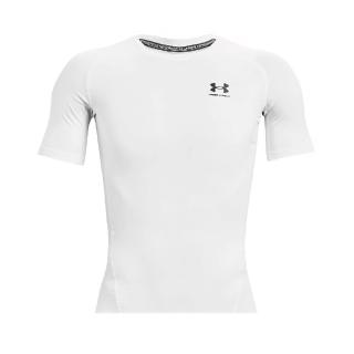 【UNDER ARMOUR】緊身衣 HG Armour 白 男款 運動 內搭 透氣 歐美版型 短袖 短T UA(1361518100)