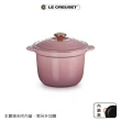 【Le Creuset】萬用窈窕鑄鐵鍋 20(錦葵紫-銅頭-內鍋黑)