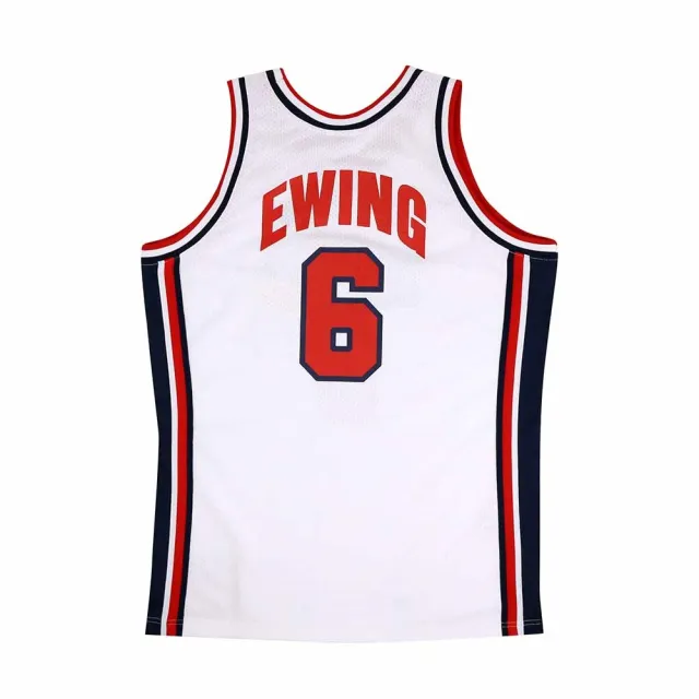 【NBA】M&N Authentic球員版復古球衣 92 Dream Team #6 Patrick Ewing 白(AJY4AC19090-USAWHIT92PEW)