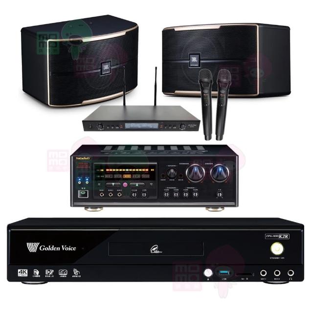 【金嗓】CPX-900 K2R+DSP-A1II+SR-889PRO+JBL Pasion 8(4TB點歌機+擴大機+無線麥克風+喇叭)