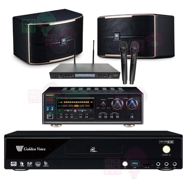 【金嗓】CPX-900 K2R+DSP-A1II+SR-889PRO+JBL Pasion 8(4TB點歌機+擴大機+無線麥克風+喇叭)