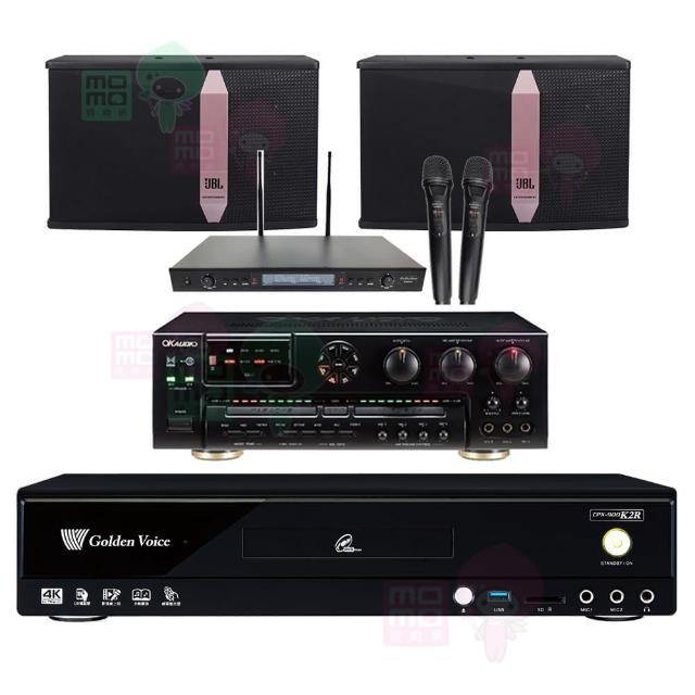 【金嗓】CPX-900 K2R+OKAUDIO AK-7+SR-889PRO+Ki510(4TB點歌機+擴大機+無線麥克風+卡拉OK喇叭)