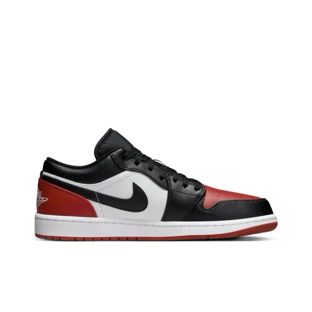 NIKE 耐吉】Air Jordan 1 Low Bred Toe 黑白紅芝加哥公牛黑紅腳趾