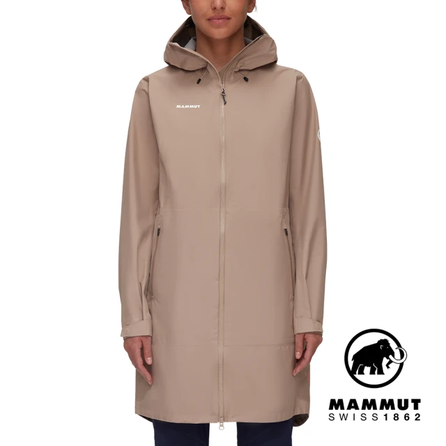 Mammut 長毛象 Seon Pac HS Hooded Parka Women GTX防水長版外套 女款 野生棕 #1010-29370