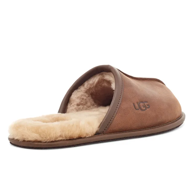 【UGG】男鞋/穆勒鞋/毛毛拖/懶人鞋/Scuff(褐色-UG1108192TAN)