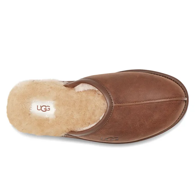 【UGG】雙11-男鞋/穆勒鞋/毛毛拖/懶人鞋/Scuff(褐色-UG1108192TAN)