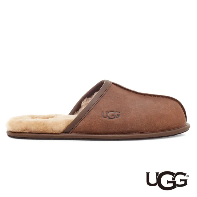 【UGG】雙11-男鞋/穆勒鞋/毛毛拖/懶人鞋/Scuff(褐色-UG1108192TAN)