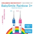 【日本BabySmile】軟毛刷頭替換組 2只/組 x3(適用0歲以上及S-204 S-205 S-206兒童電動牙刷機款)