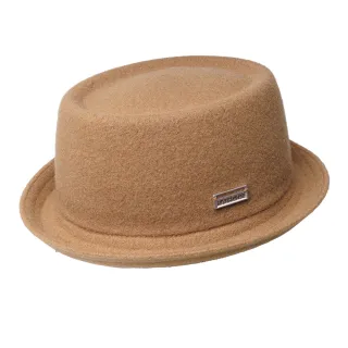 【KANGOL】WOOL 紳士帽(駝色)