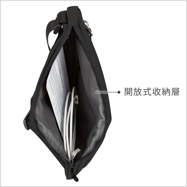 【Travelon】美國 輕便防盜斜背包 黑網 / 側背包 斜背包 背帶包 防搶包 防盜包 年末送禮