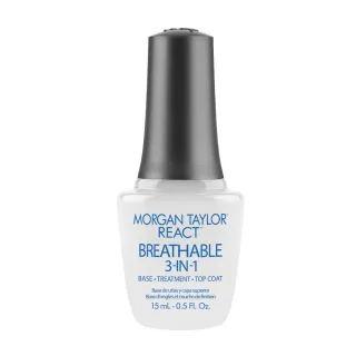 【MORGAN TAYLOR】REACT 全效3合1 15ml(底油/頂油/建甲油/BASE/TOP)