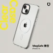 【RHINOSHIELD 犀牛盾】iPhone 14/Plus/14 Pro/14 Pro Max Clear MagSafe兼容磁吸透明手機殼(抗黃終生保固)