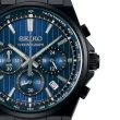 【SEIKO 精工】CS系列 賽車三眼計時腕錶-黑藍/SK027(8T63-01T0U/SBTR035J)