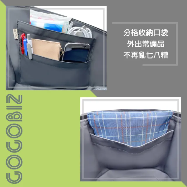 【GOGOBIZ】SYM DUKE 迪爵125 機車置物袋 機車巧格袋 分隔收納(機車收納袋 巧格袋//非火星塞版本)