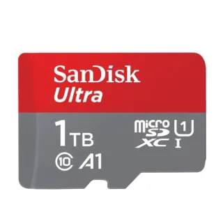 【SanDisk 晟碟】全新版 再升級 1TB Ultra microSDXC UHS-I A1  記憶卡(最高讀速 150MB/s 原廠10年保固)