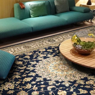 【范登伯格】KIRMAN新歐式古典地毯-華麗藍(240x340cm)