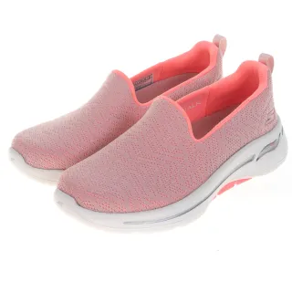 【SKECHERS】女鞋 健走系列 GO WALK ARCH FIT 寬楦 粉紅絲帶限定款(896263WLTPK)