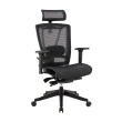 【ERGO CHAIR 2】意式多功能底盤德國網黑色人體工學電腦椅(人體工學椅 辦公椅)