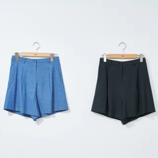 【H2O】天絲牛仔短褲 #3658004(藍/黑色)