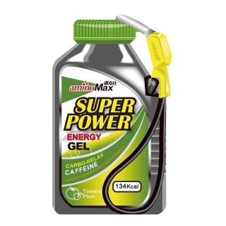 【aminoMax 邁克仕】Super Power能量戰立包ENERGY GEL持久型-蕃茄梅子口味 32ml*30包(能量包)