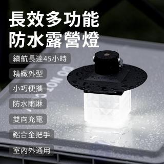 【BESTHOT】長效多功能防水露營燈附簡易遮光帽(照明燈 營燈 燈具 照明裝置 小夜燈 露營燈)