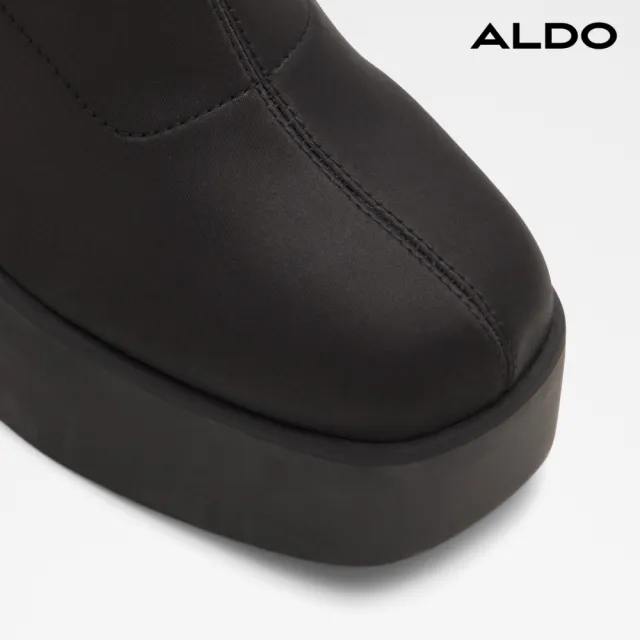 【ALDO】GRANDSTEP-彈力時尚女靴神氣質中筒靴-女靴(黑色)