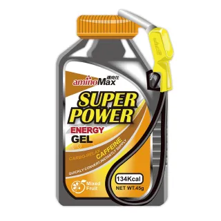 【aminoMax 邁克仕】Super Power能量戰力包ENERGY GEL持久型-綜合水果口味32ml*30包(能量包)