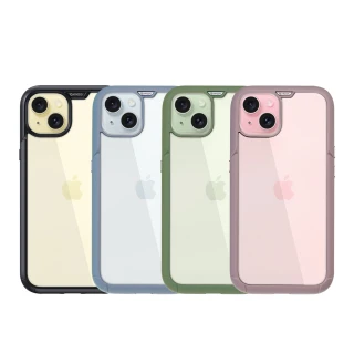【iMos】iPhone 15 6.1吋 Ｍ系列 軍規認證雙料防震保護殼(4色)