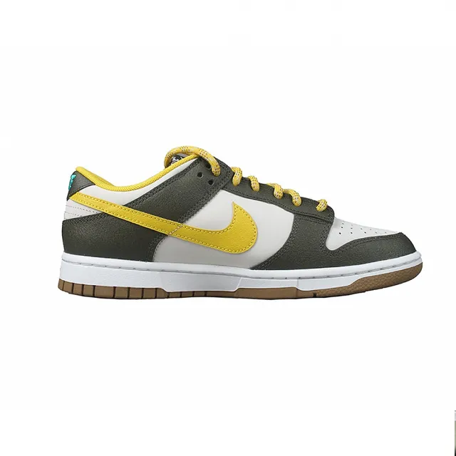 NIKE 耐吉】Dunk Low Cargo Khaki Vivid Sulfur 黃綠硫磺男鞋(FV3629