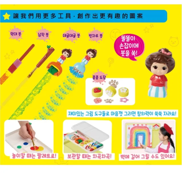 【MIMIWORLD】小朵莉藝術家水洗畫布(能水洗重複畫)