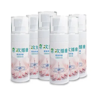 【次綠康】精緻水漾乾洗手液6罐60ml/罐(HWWS-N606)