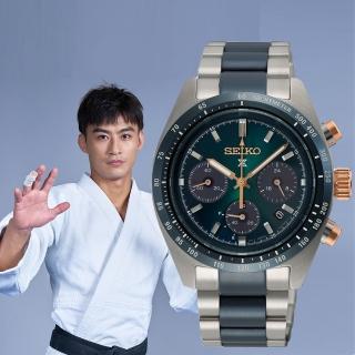 【SEIKO 精工】疾速領先者 楊勇緯配戴款 太陽能計時腕錶 母親節 禮物 推薦(SSC925P1/V192-0AK0B)