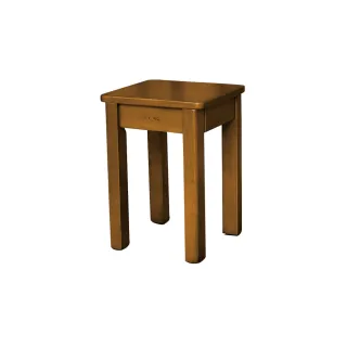 【IHouse】加購 皇家 簡約日式全實木餐椅/椅凳/木板凳 1人