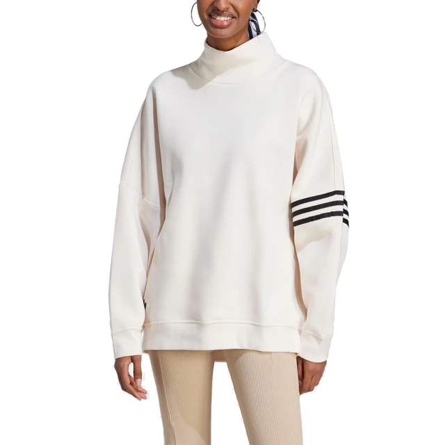 Arnold Palmer 雨傘 女裝-假兩件格紋拼接圓領大