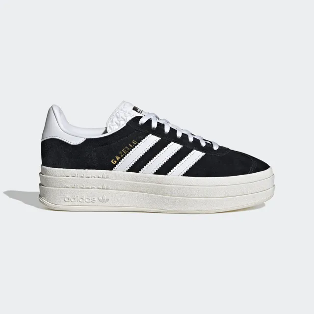 【adidas 愛迪達】GAZELLE BOLD 運動休閒鞋(HQ6912  女 ORIGINALS)