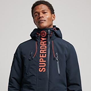 【Superdry】男裝 長袖外套 Ultimate Windcheater(海軍藍)