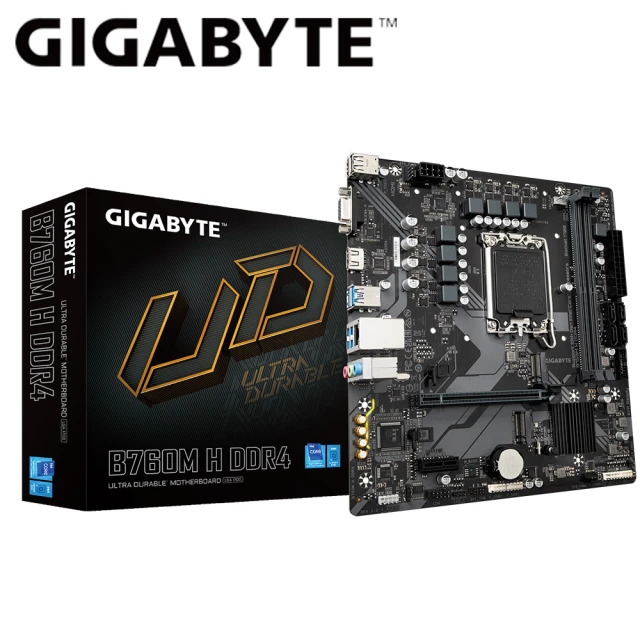 GIGABYTE 技嘉 B760M DS3H AX DDR4