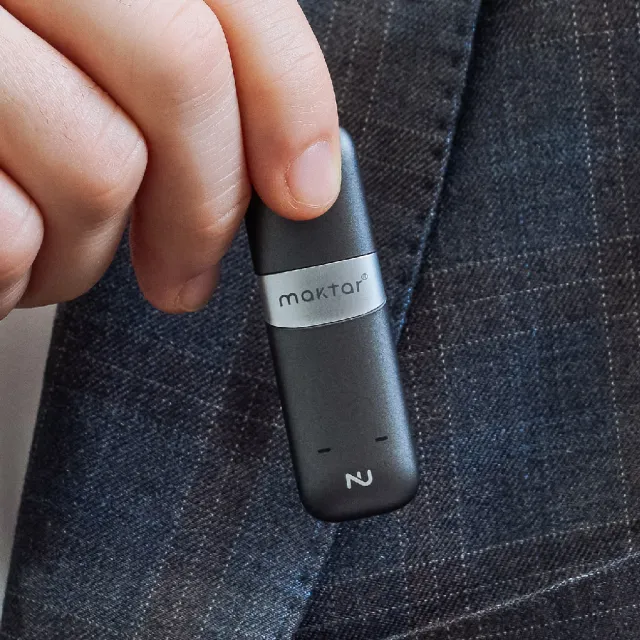 【Maktar】2入組 Nukii新世代智慧型USB NFC 加密隨身碟(128G)