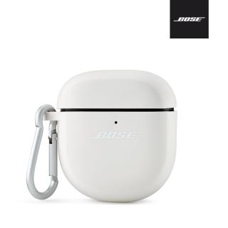 【BOSE】QuietComfort 消噪耳塞 矽膠充電盒保護套 巖白色(通用 II / Ultra)