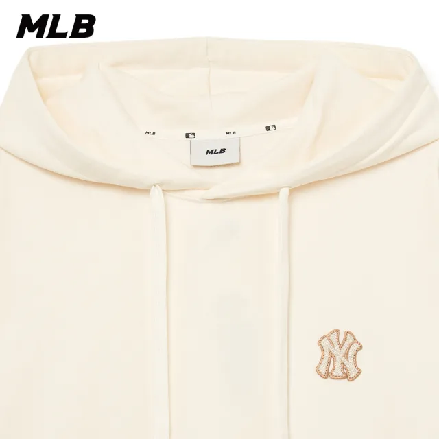 【MLB】連帽上衣 帽T CUBE MONOGRAM系列 紐約洋基隊(3AHDM0334-50CRS)